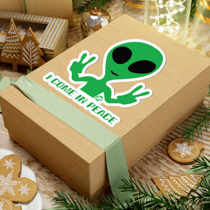 Friendly ExtraterrestrialTodd Art Sticker