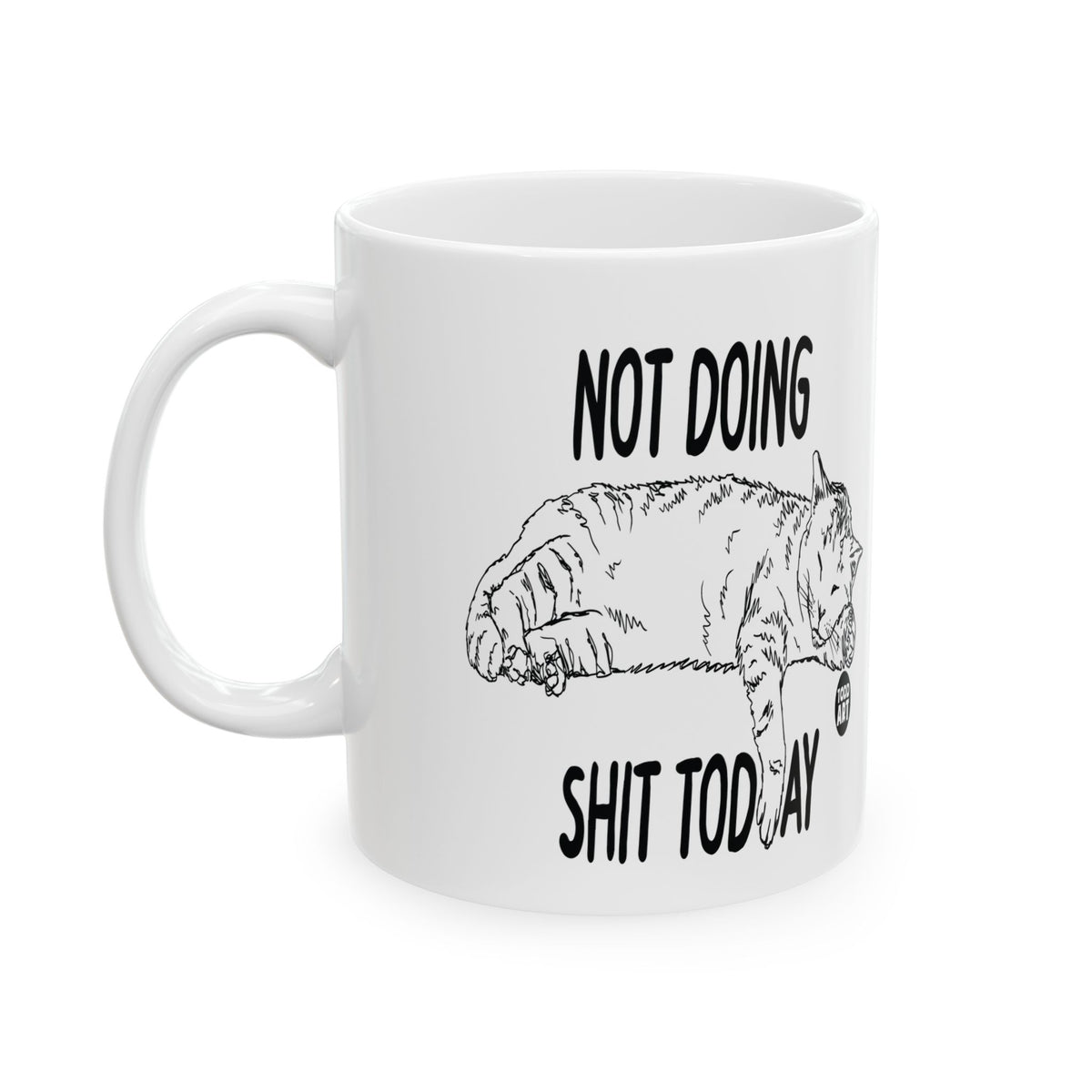 Resting Cat Todd Art Mug