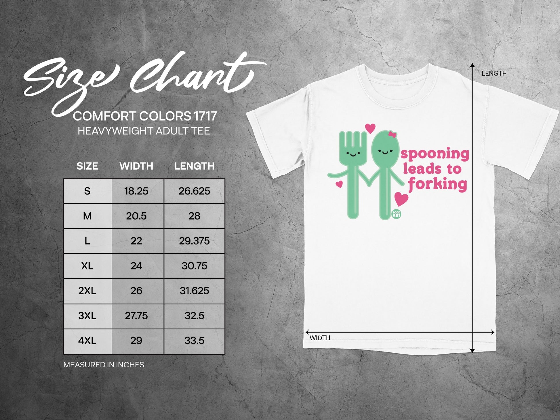 COMFORT COLORS 1717 ADULT Spooning Leads To Forking product type