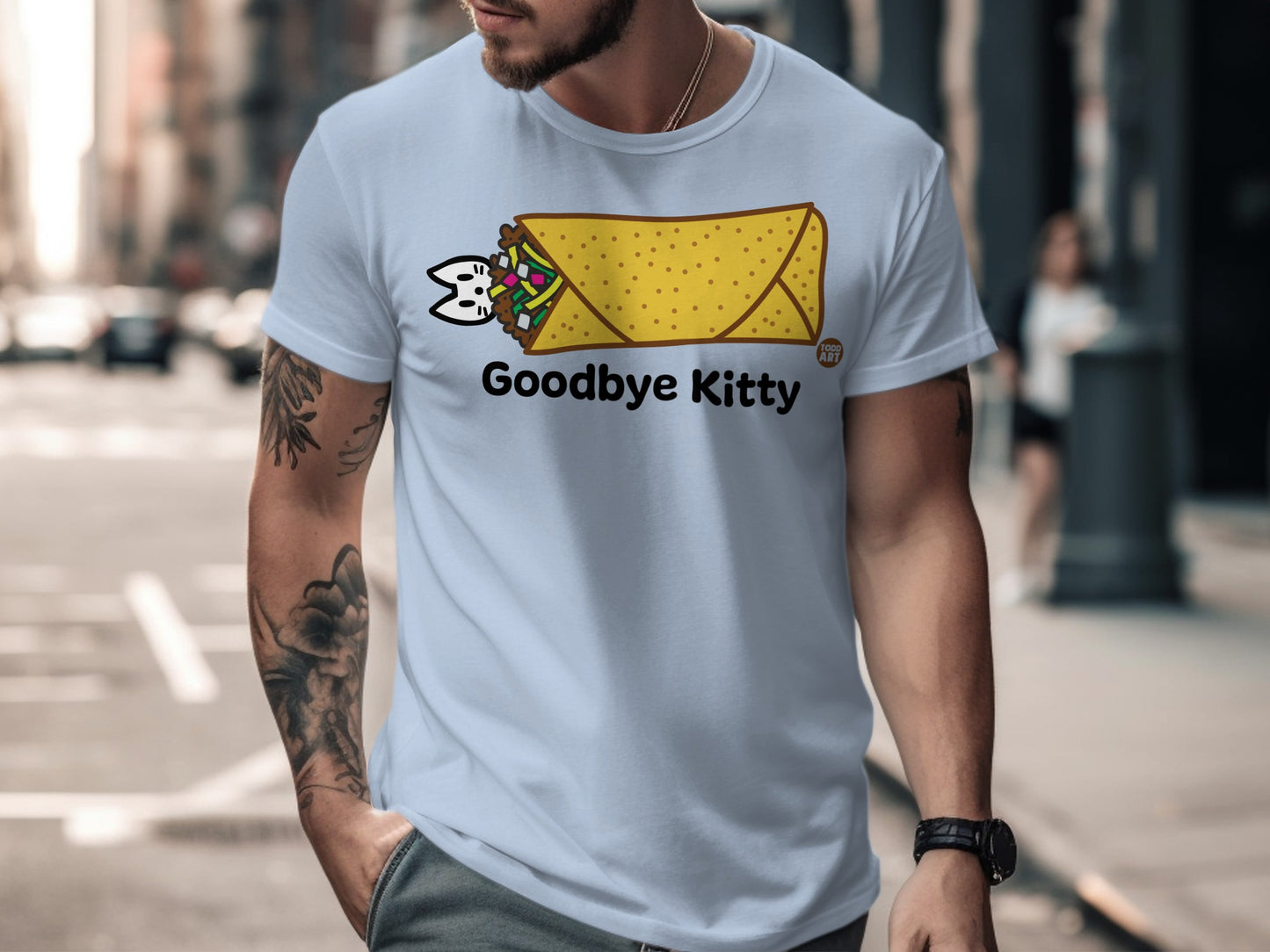 Goodbye Kitty Taco Themed Shirt Product