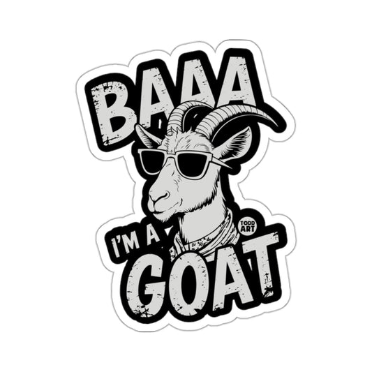 BAAA I'M A GOAT Funny Cool Sunglasses Sticker