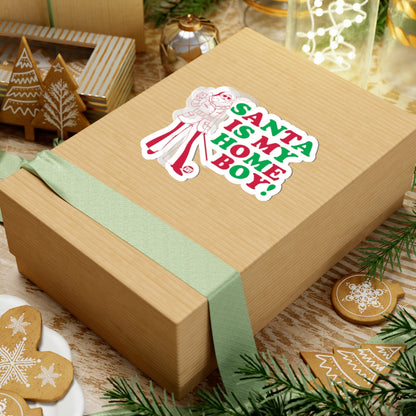 Santa Is My Homeboy Todd Art Sticker