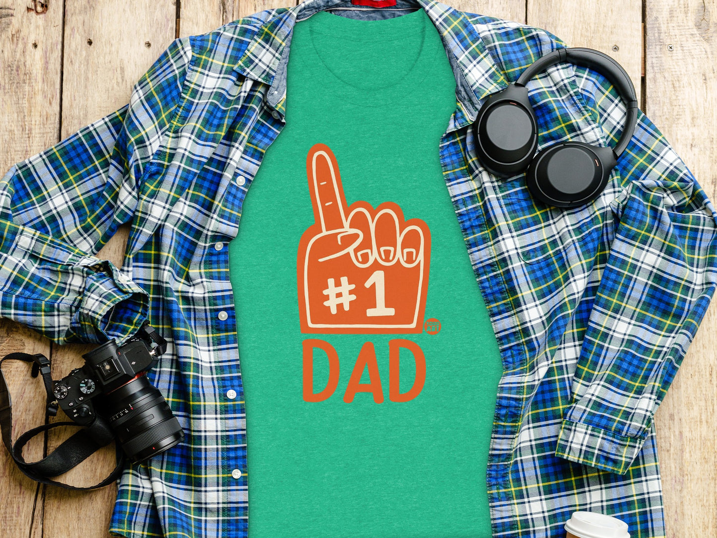 #1 Dad Graphic Tee Perfect Gift for Father's Day