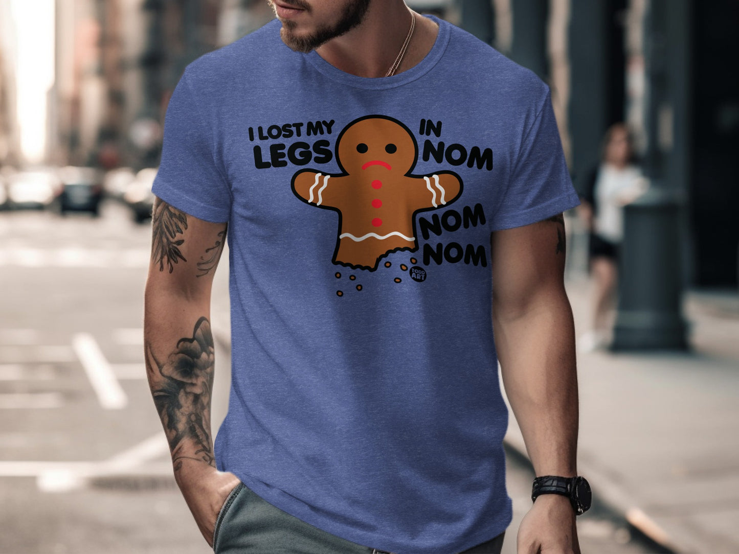 I Lost My Legs In Nom Nom Nom Gingerbread Shirt
