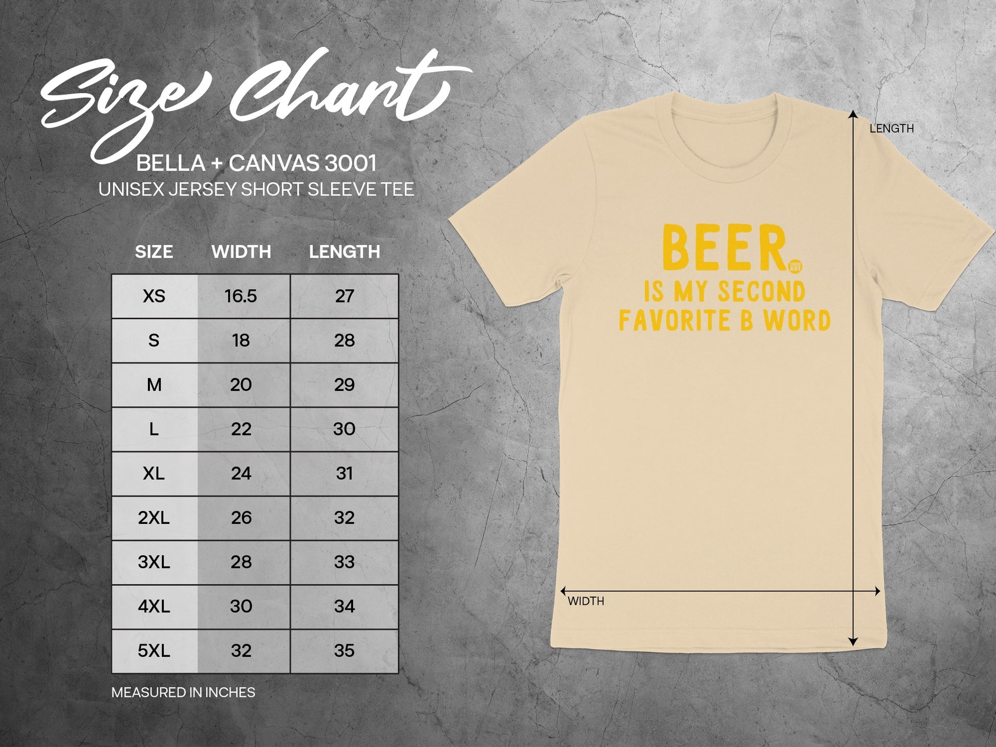 Beer Is My Second Favorite B Word Unisex Jersey Tee