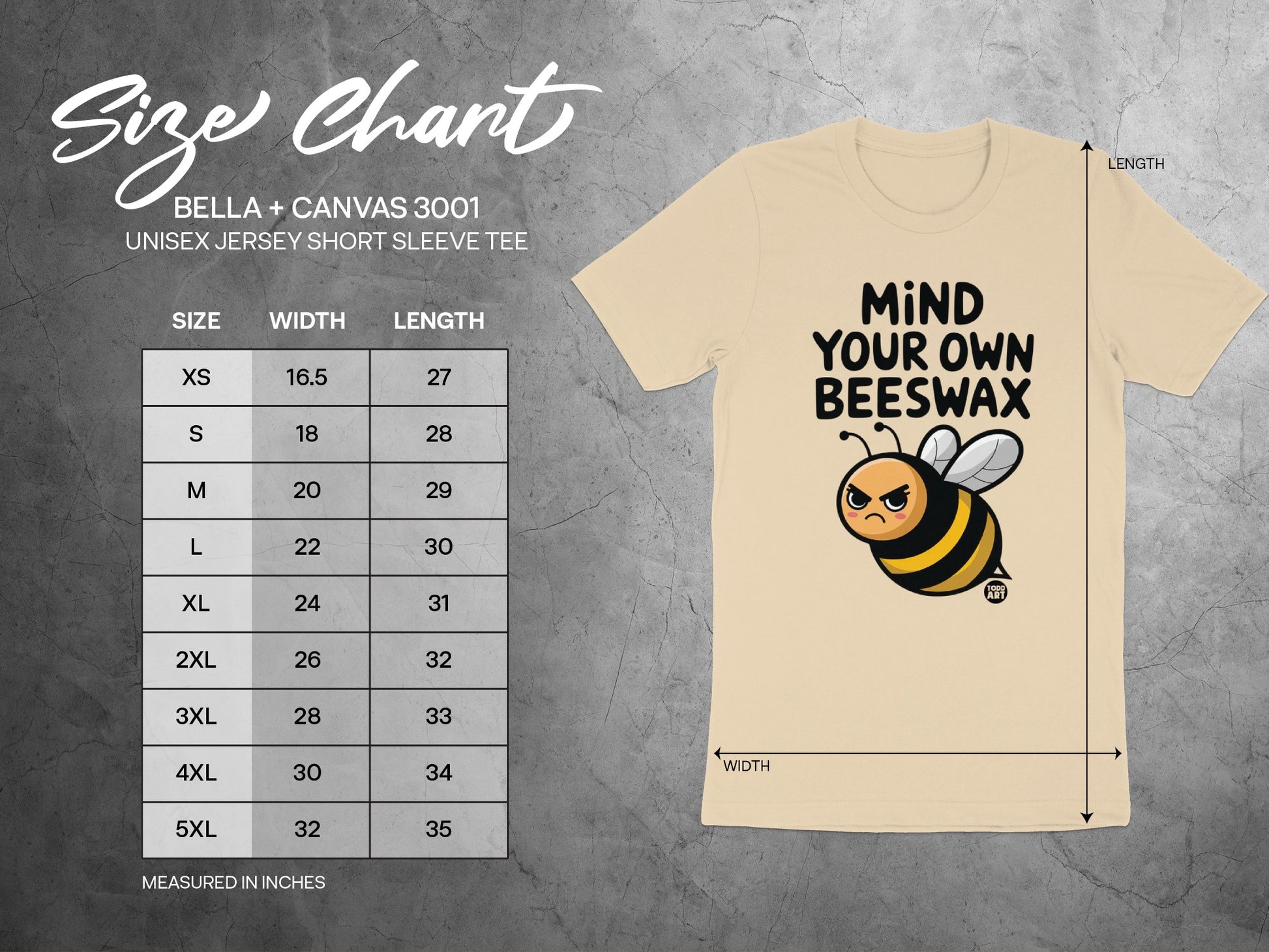 Mind Your Own Beeswax Unisex Jersey Short Sleeve Shirt