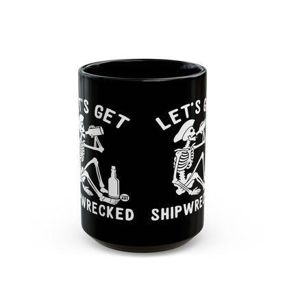 Skeleton Pirate Adventure Todd Art Mug