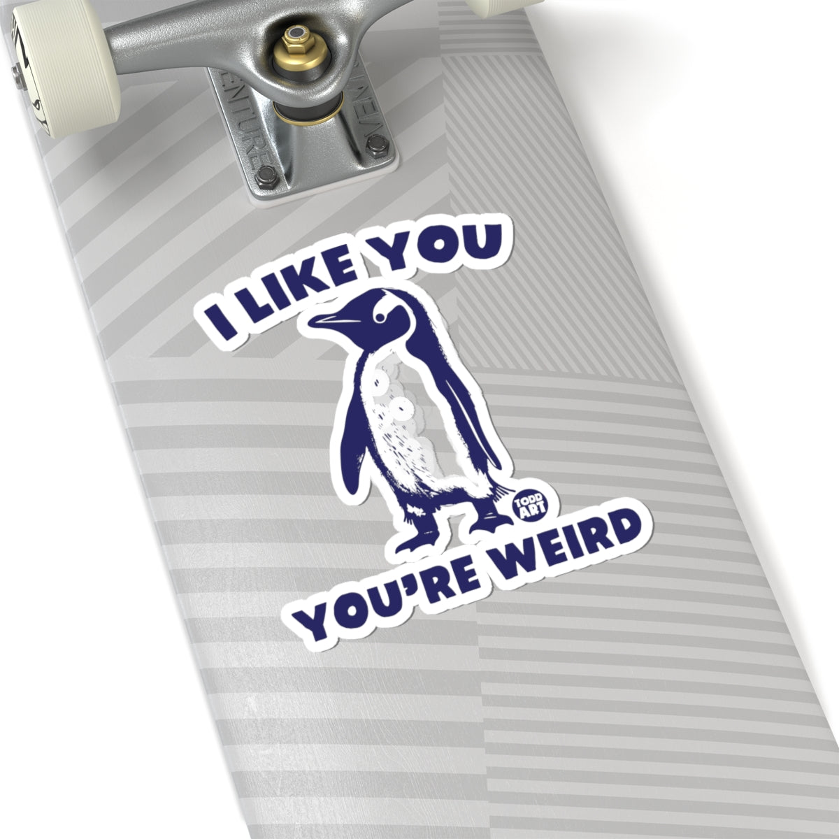 Penguin ComplimentTodd Art Sticker