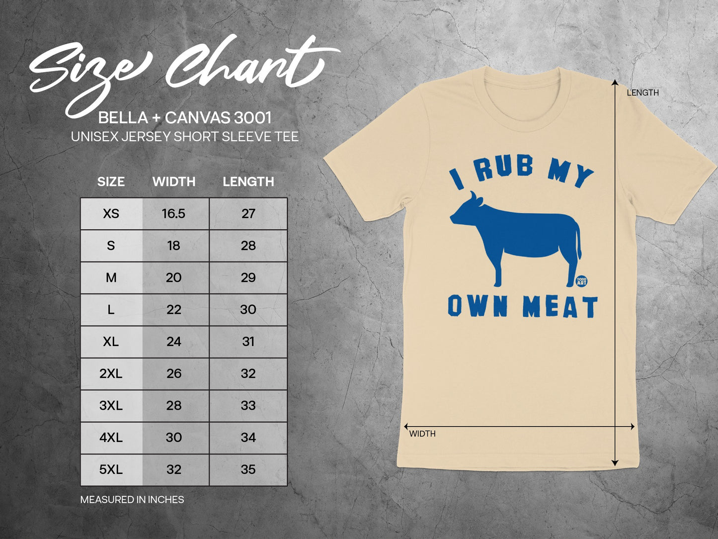 I Rub My Own Meat Unisex Jersey Short Sleeve Tee