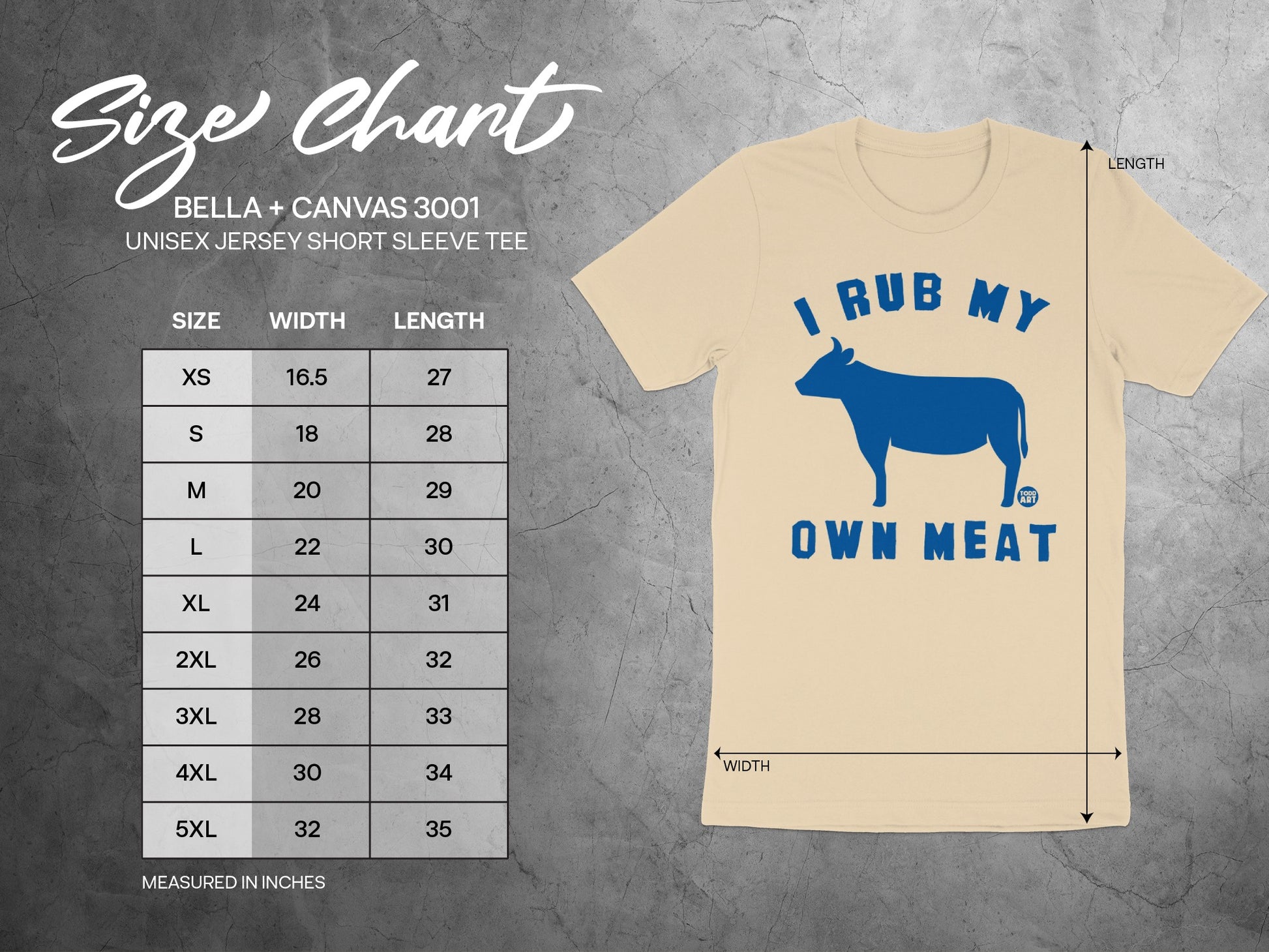 I Rub My Own Meat Unisex Jersey Short Sleeve Tee