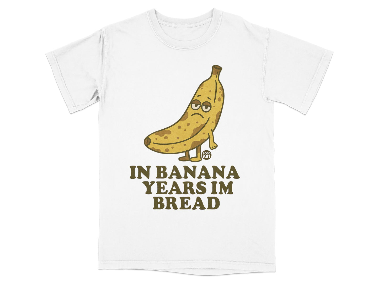 TODD ART Sad Banana IN BANANA YEARS IM BREAD product type