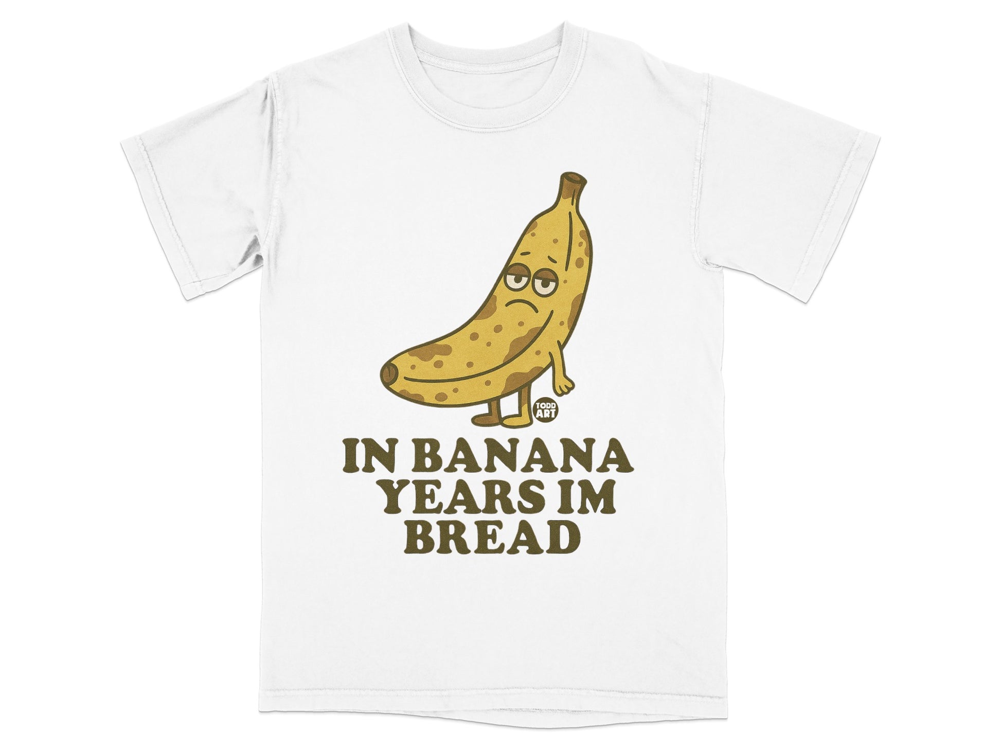 TODD ART Sad Banana IN BANANA YEARS IM BREAD product type