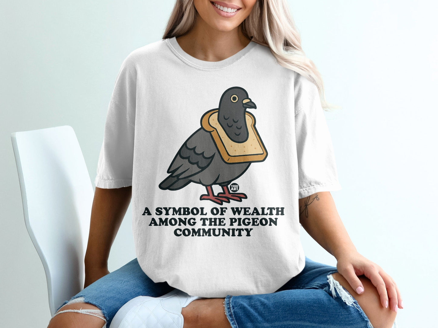 A Symbol of Wealth Among the Pigeon Community Shirt