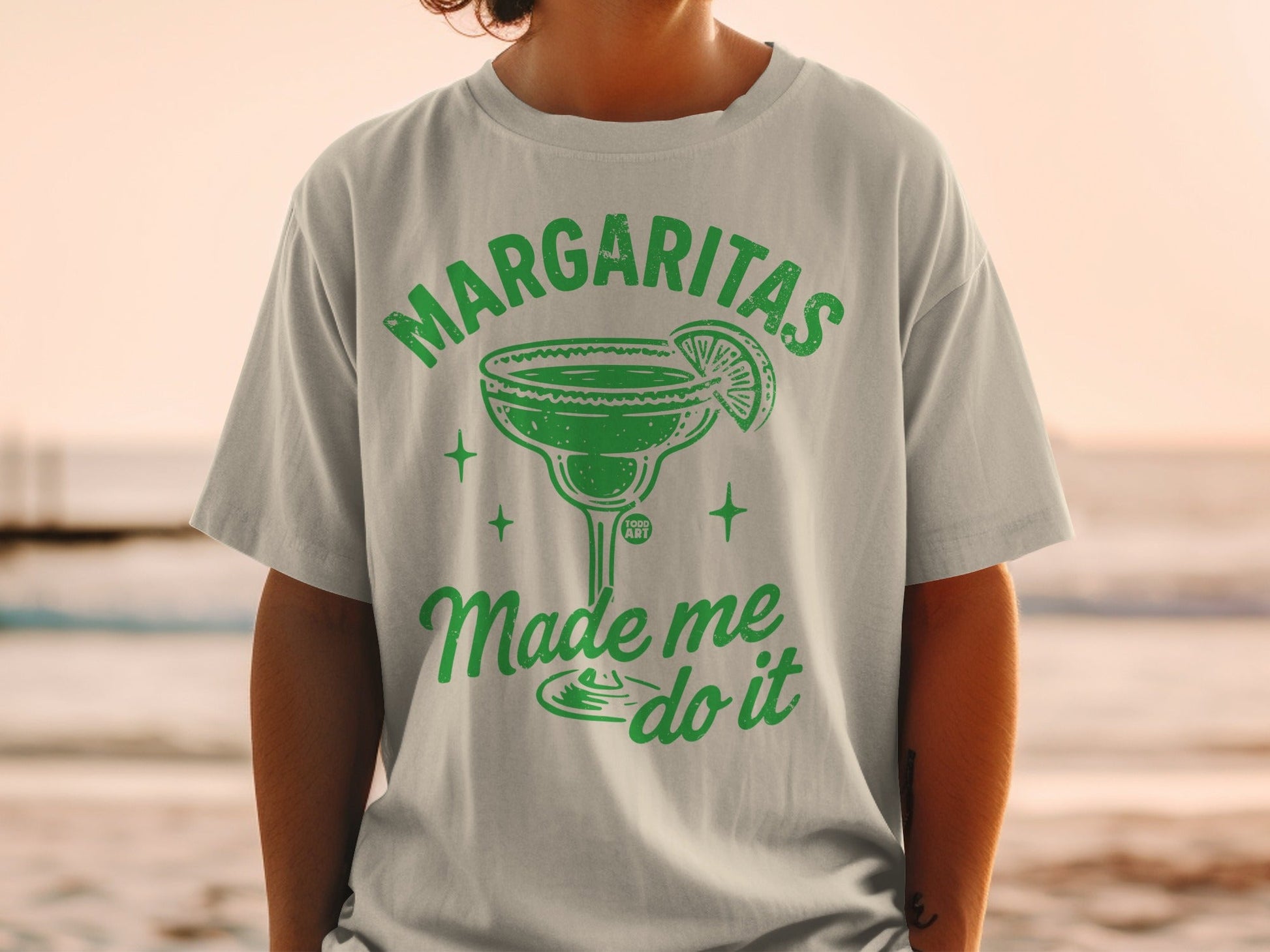 Margaritas Made Me Do It Graphic T-Shirt