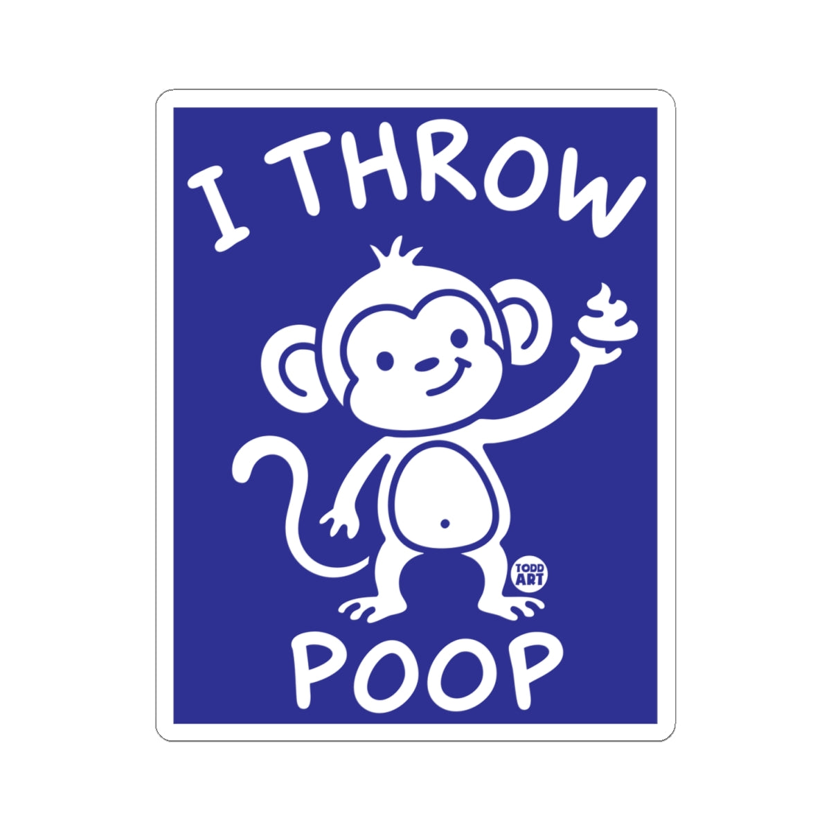 i-throw-poop-sticker