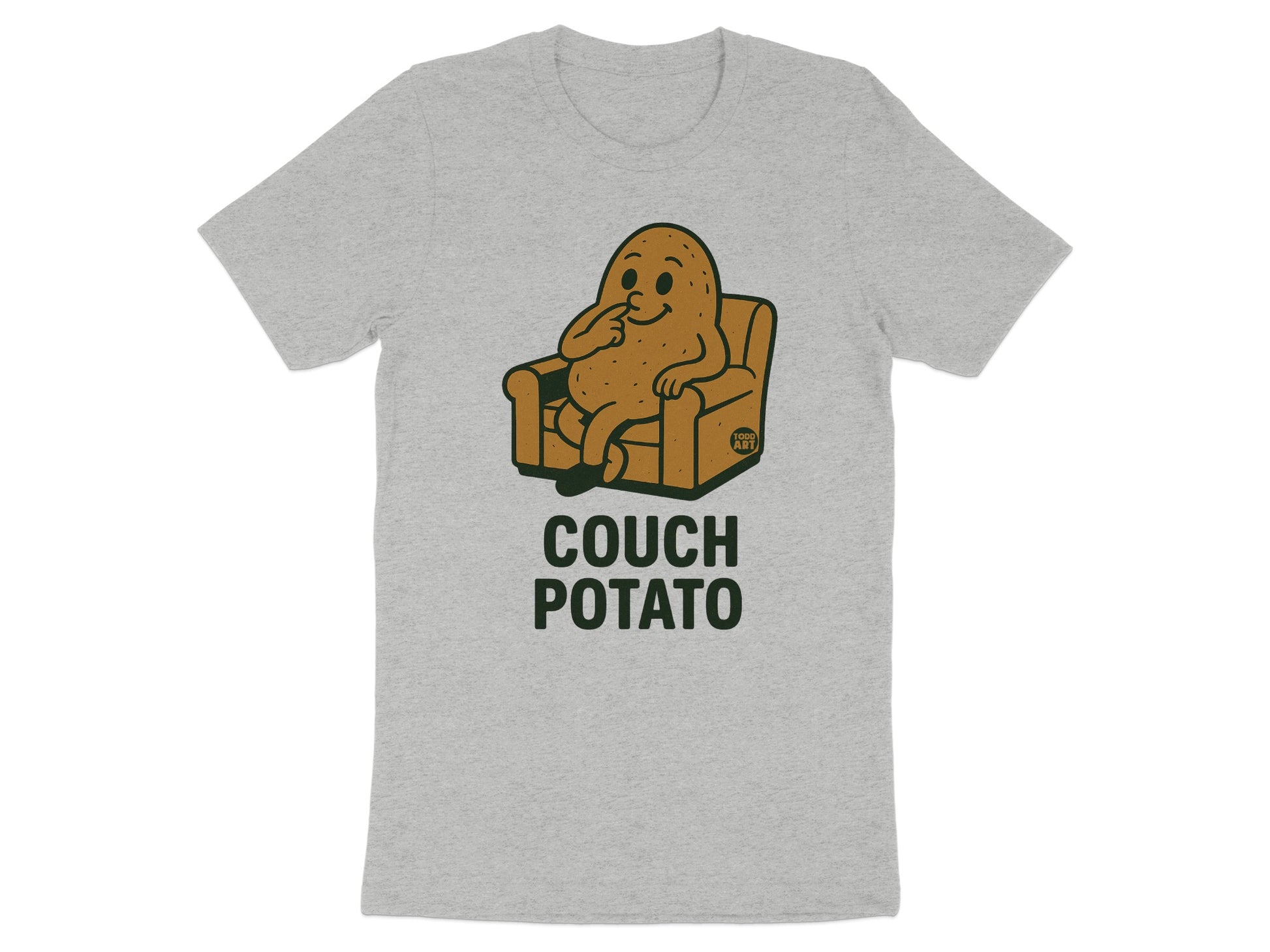 Couch Potato Graphic Print T-shirt