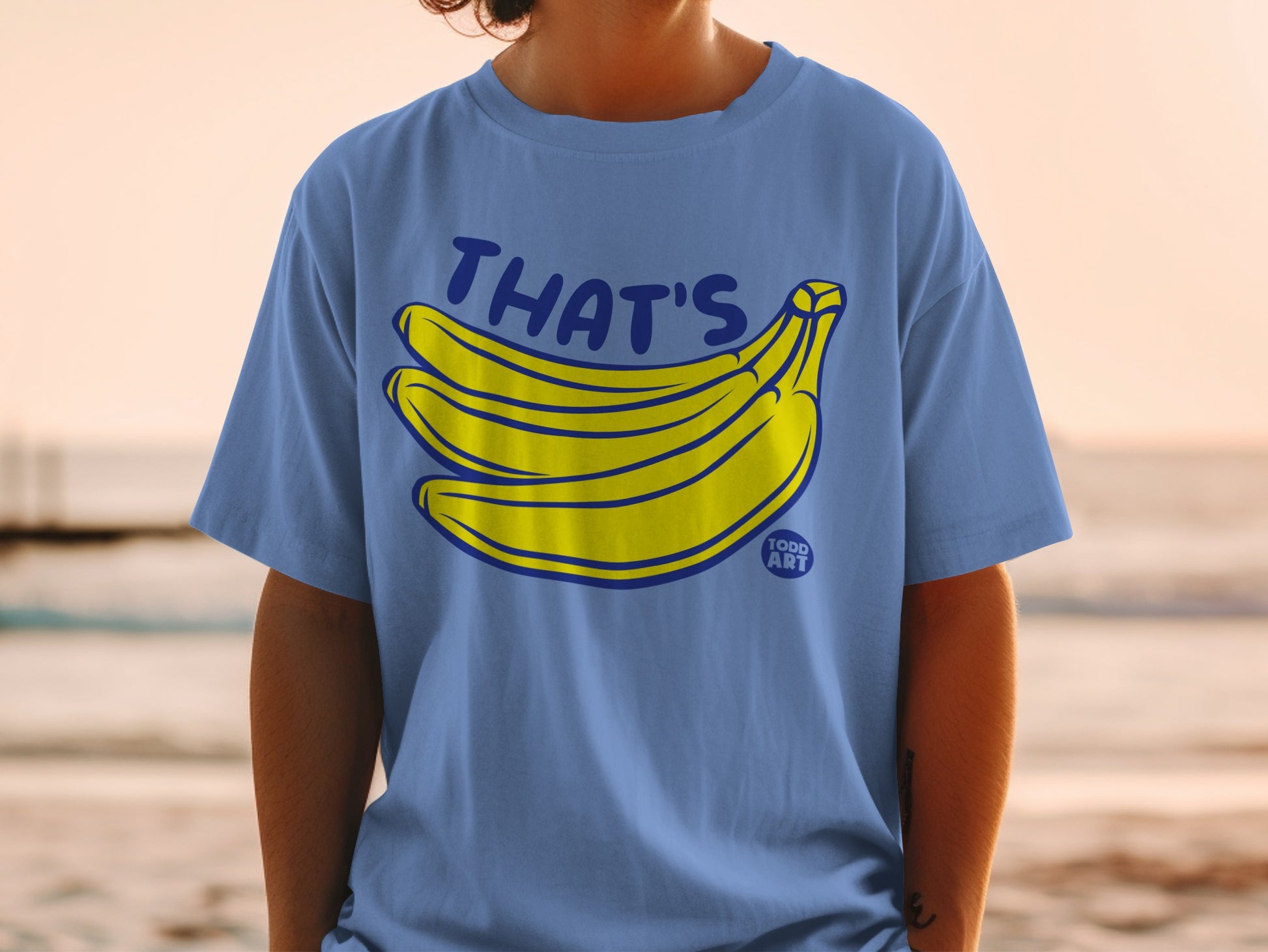 THAT'S Bananas TODD ART Graphic Design Fun product type