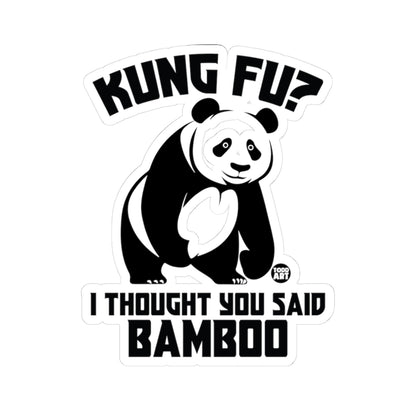 Kung FuTodd Art Sticker