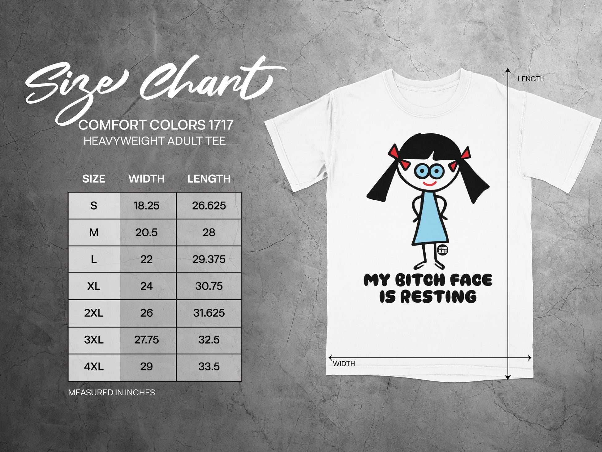 My Bitch Face Is Resting Graphic Tee
