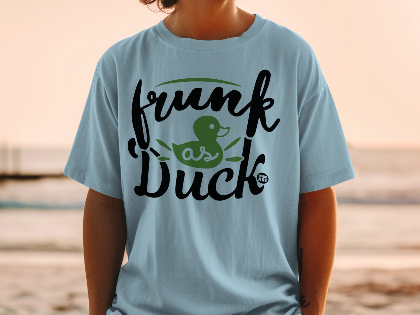 Frunk As Duck Graphic T-Shirt Fun and Trendy Tee