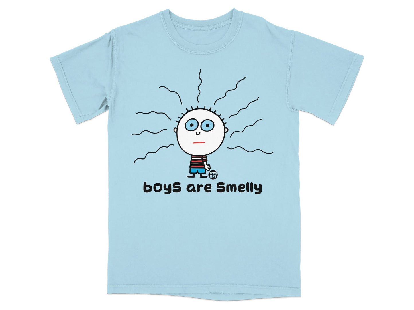 Boys Are Smelly Graphic Tee for Kids Product