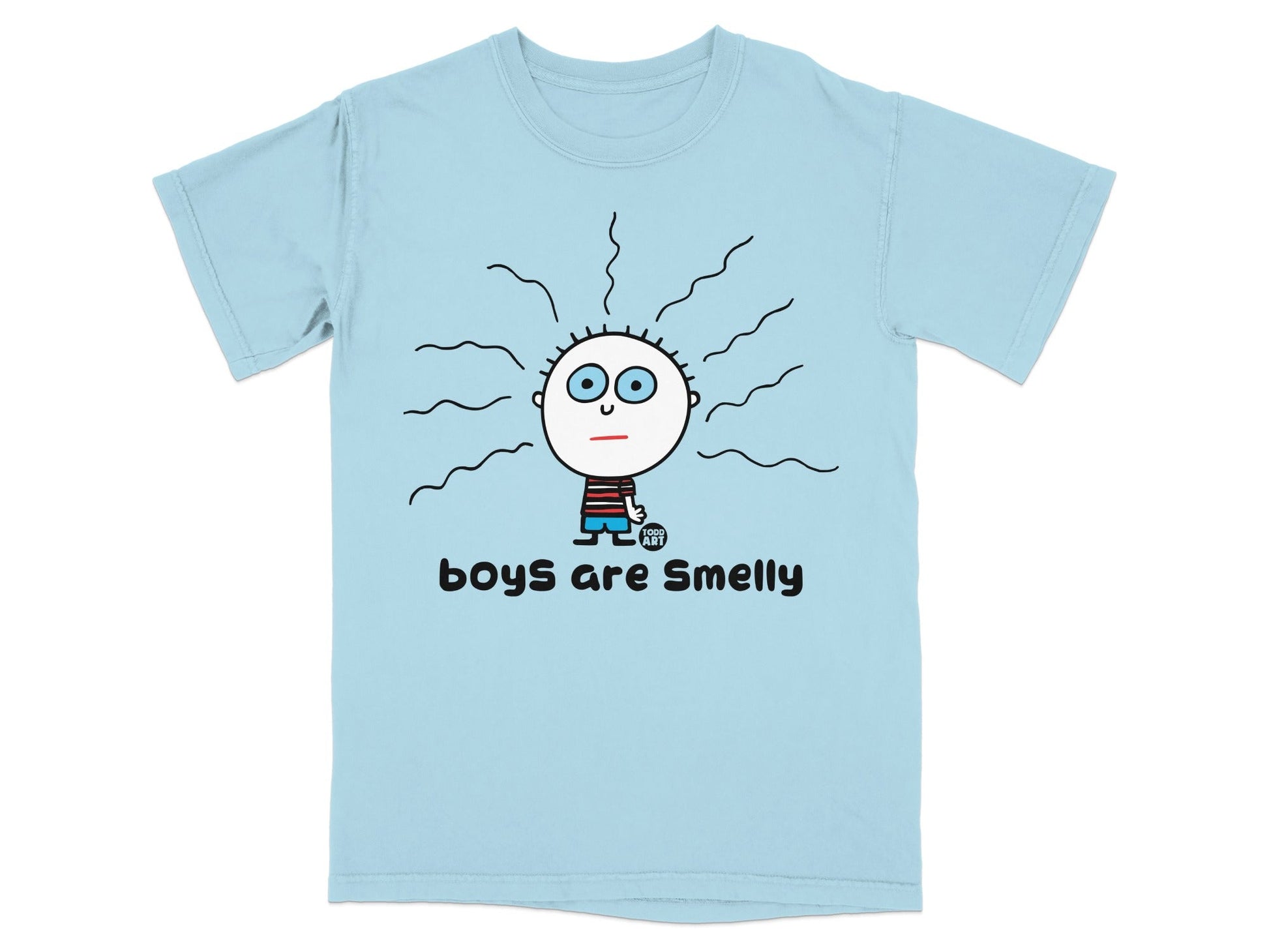 Boys Are Smelly Graphic Tee for Kids Product