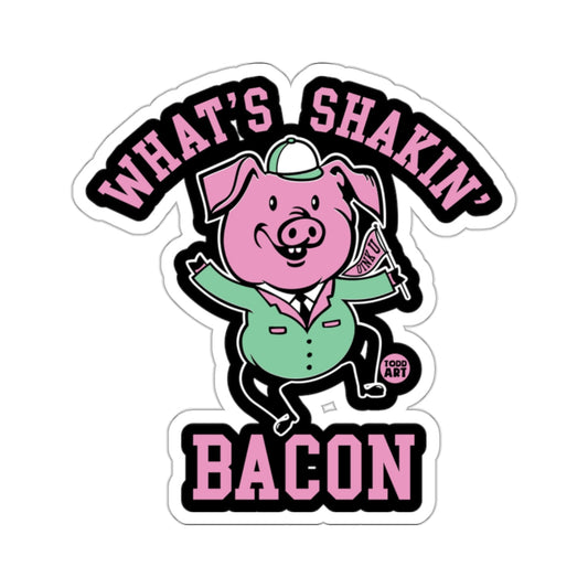 What's Shakin' Bacon Happy Pig OINK U Flag 