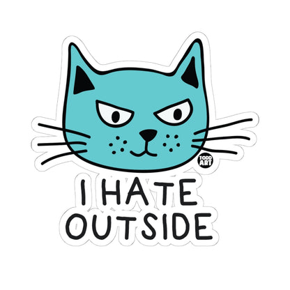 Grumpy Cat FaceTodd Art Sticker