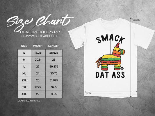Smack Dat Ass Piñata Heavyweight Adult Tee product type