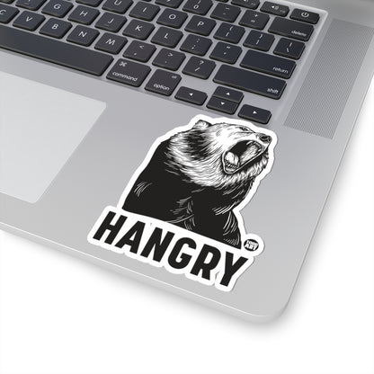 Hangry BearTodd Art Sticker