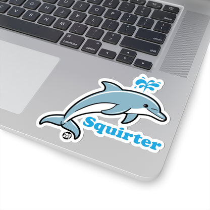 Dolphin Todd Art Sticker