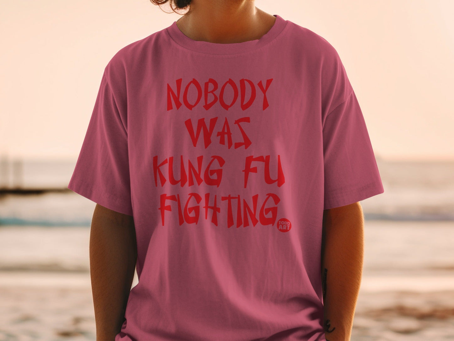 Nobody Was Kung Fu Fighting Graphic Tee