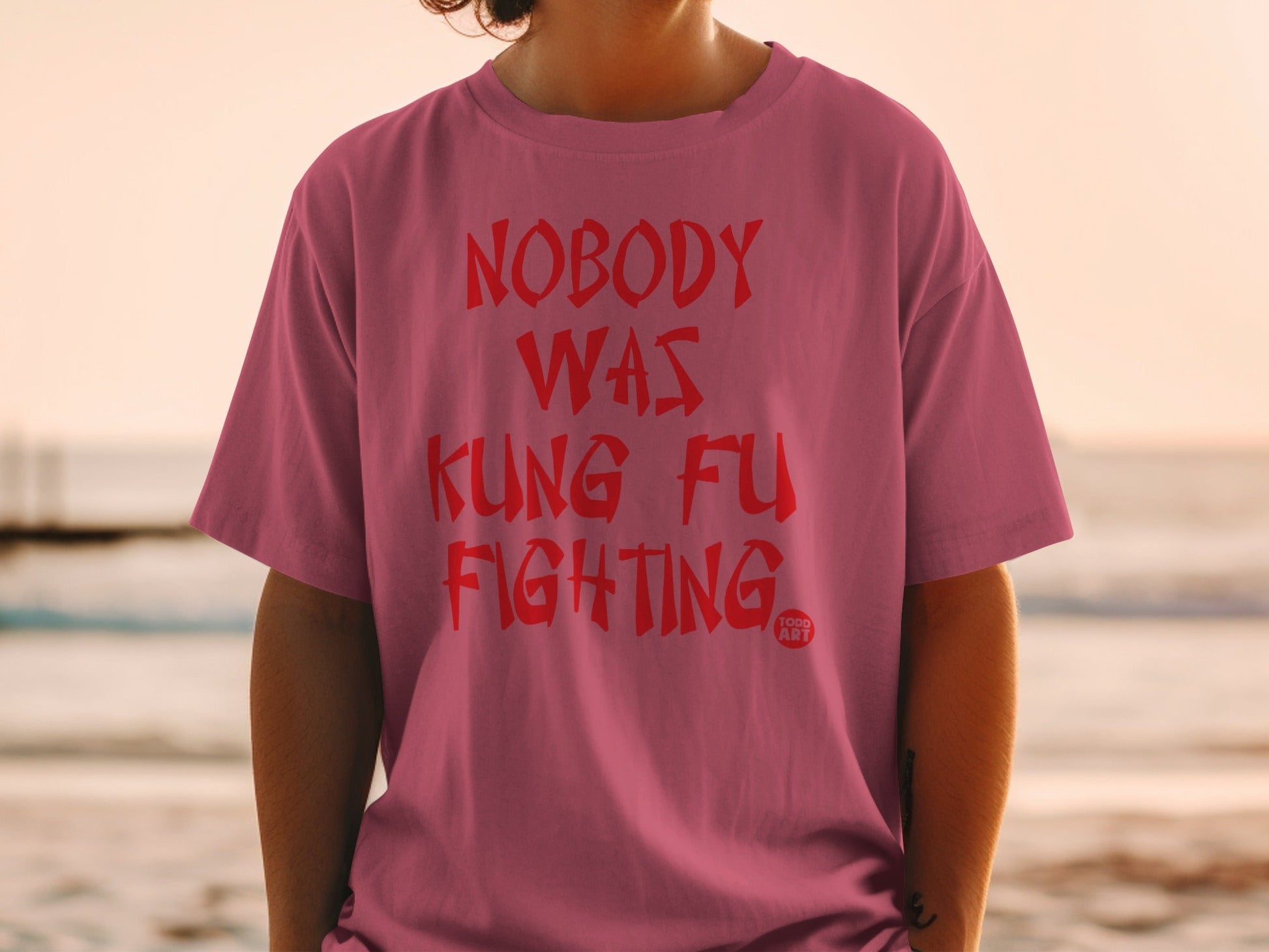 Nobody Was Kung Fu Fighting Graphic Tee