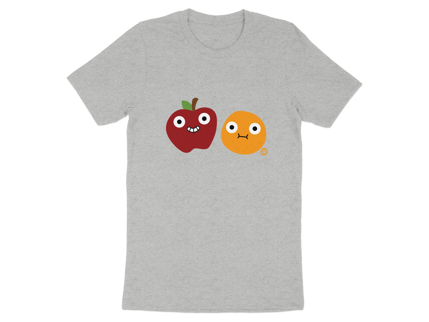 Cute Smiling Fruit Character Graphic T-shirt