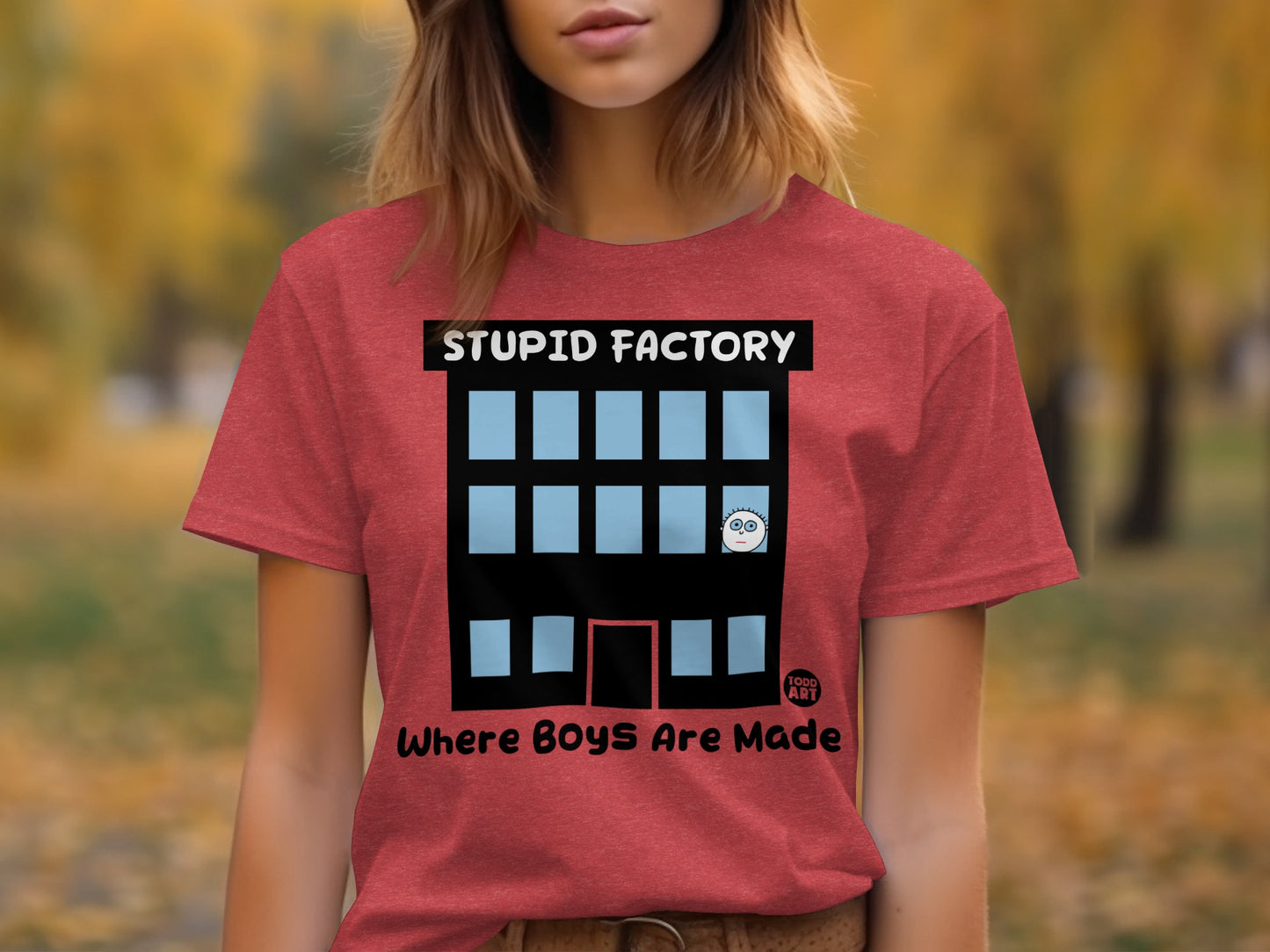 Stupid Factory Where Boys Are Made T-shirt product