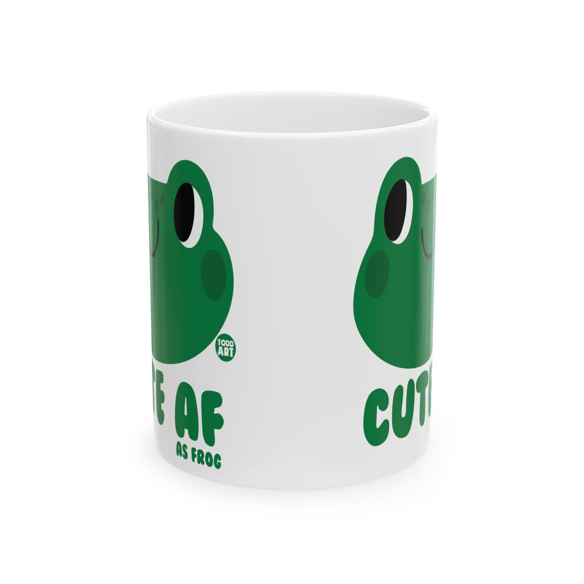 Cute As Frog Todd Art Mug