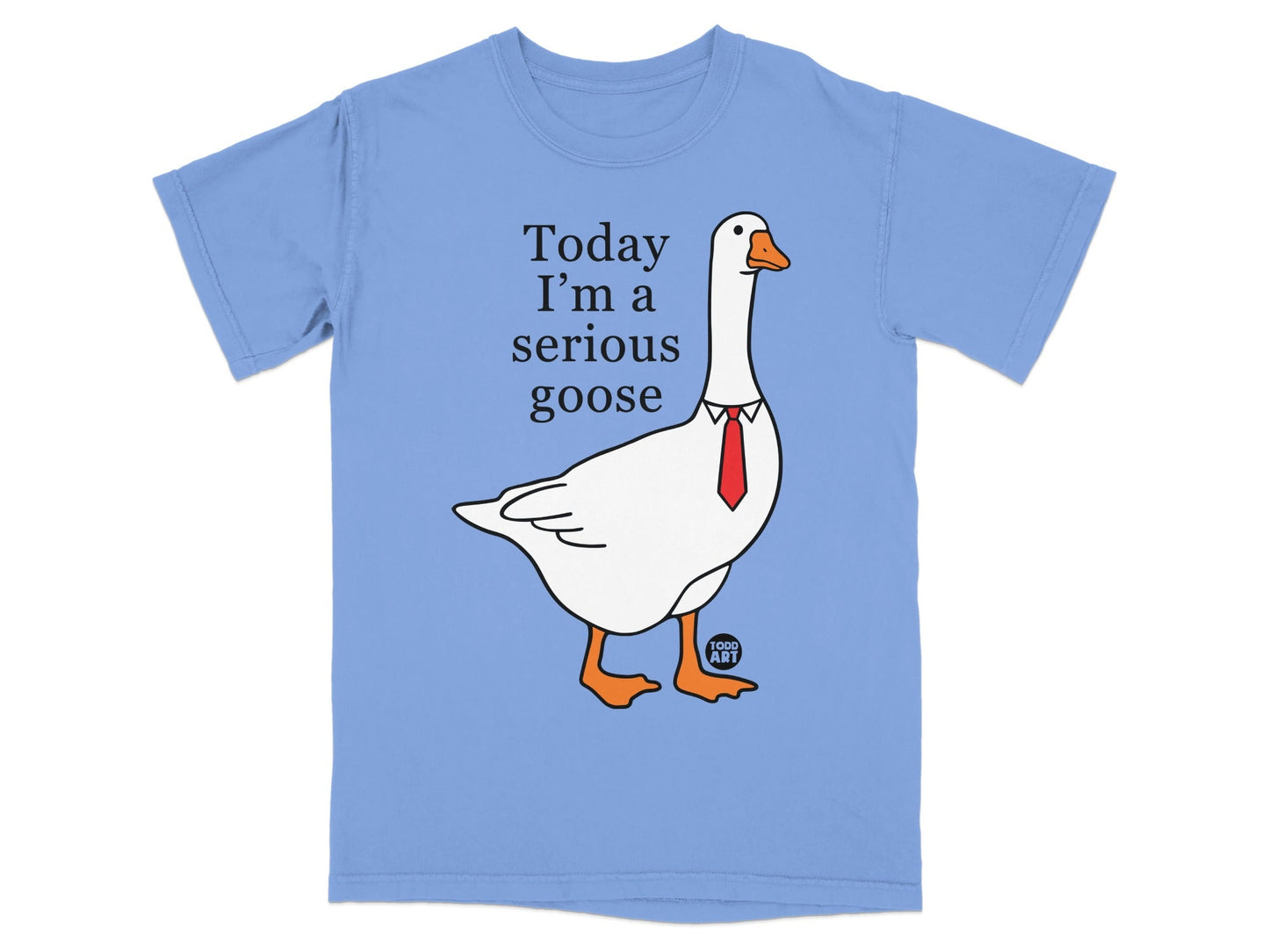 Today I'm a Serious Goose Funny T-Shirt Product