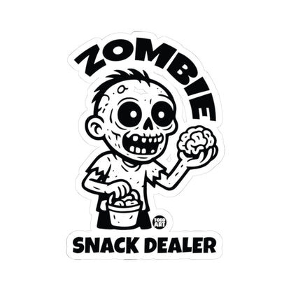 Zombie Snack DealerTodd Art Sticker