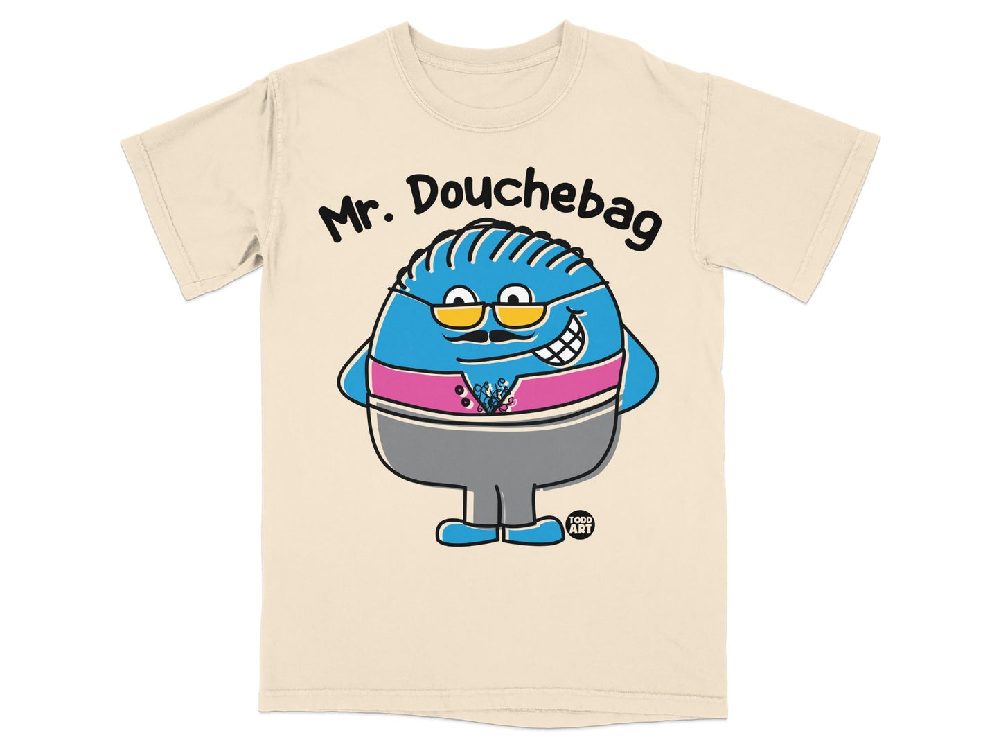Mr. Douchebag Todd Art Graphic T-Shirt