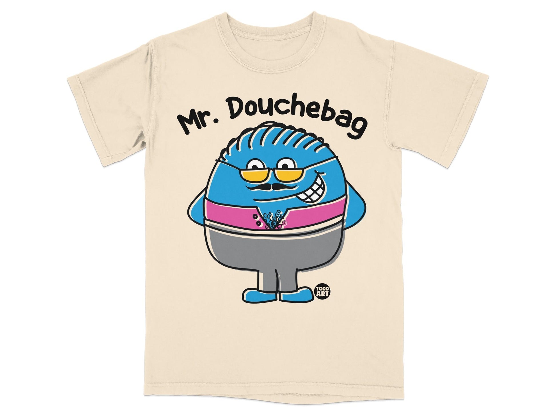 Mr. Douchebag Todd Art Graphic T-Shirt
