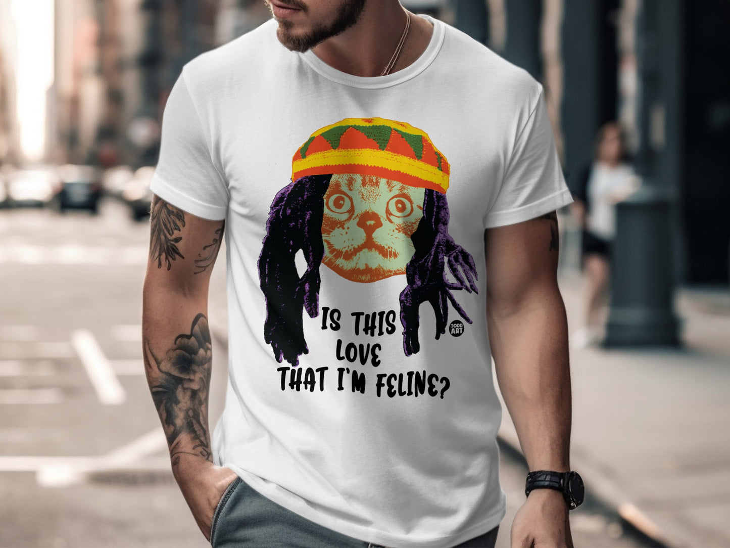 Is This Love That I'm Feline Cat T-shirt