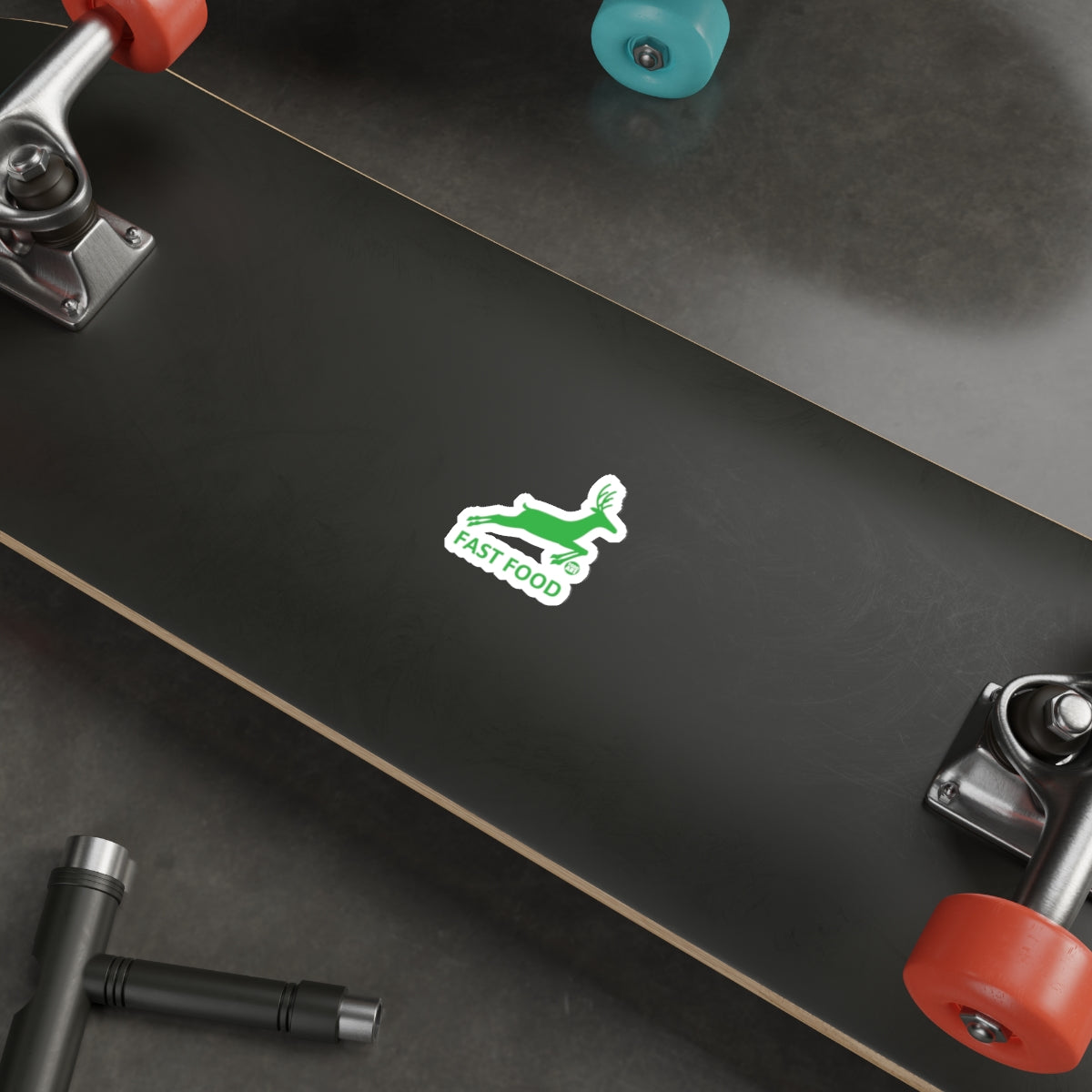Fast Food Themed Skating Board Deck for Enthusiasts