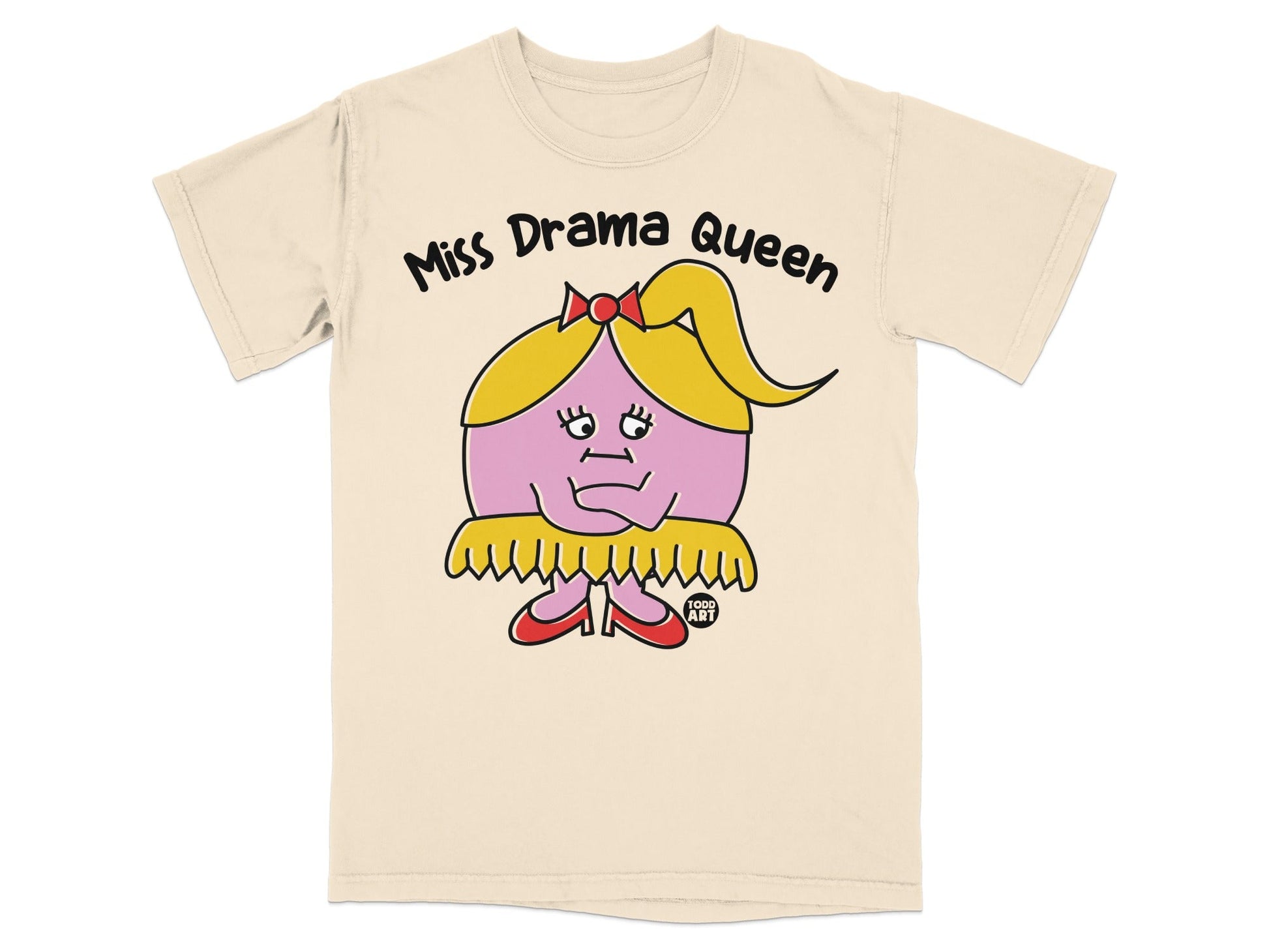 Miss Drama Queen Graphic T-shirt for Fun Casual Wear