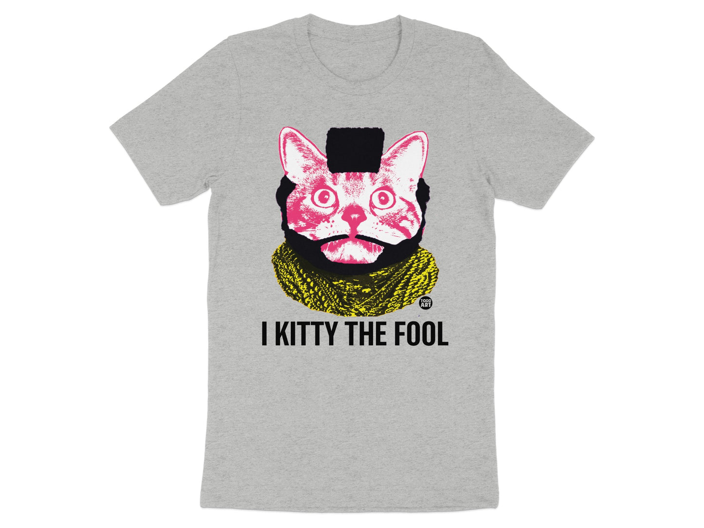 I Kitty The Fool Graphic Cat Design T-shirt