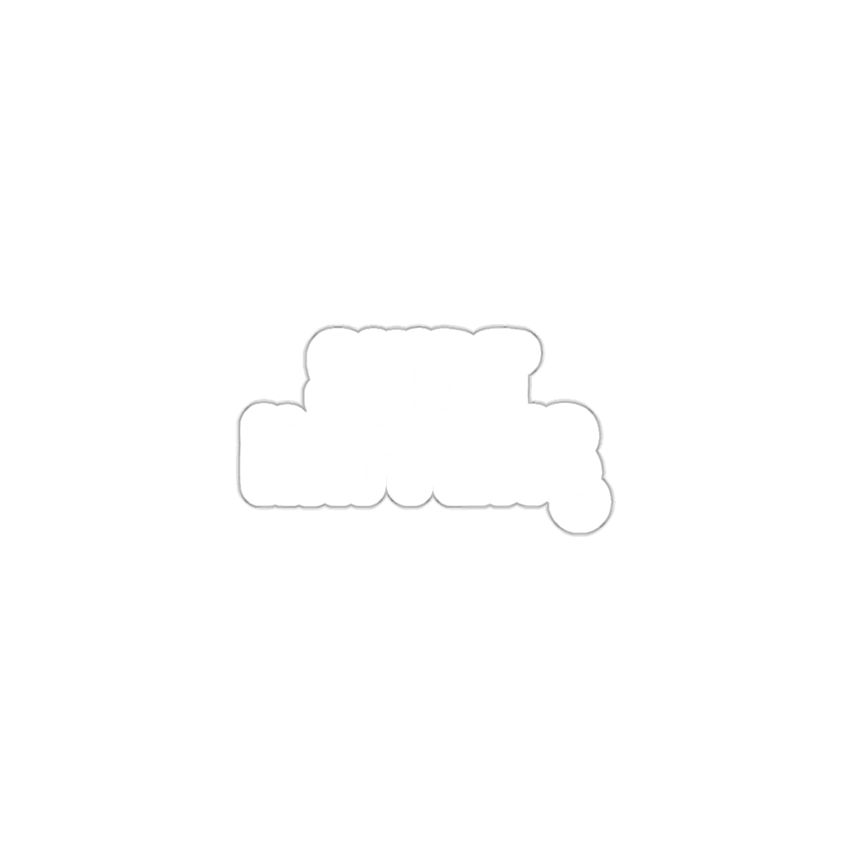 Sweet Happens White Fun Sticker for Laptops or Cars