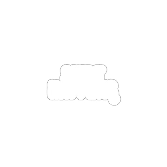 Sweet Happens White Fun Sticker for Laptops or Cars