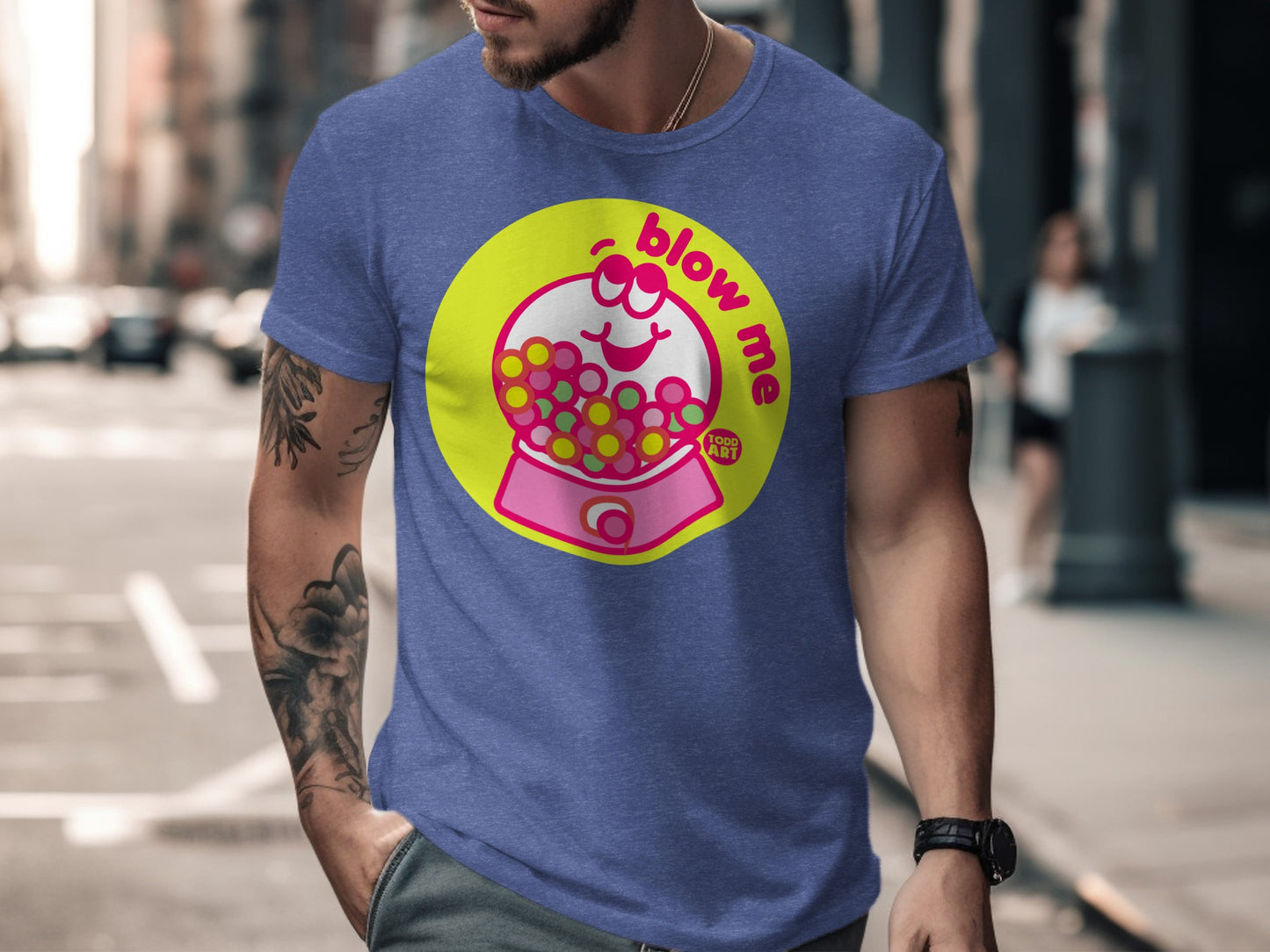 Blow Me Gumball Machine Graphic Tee product