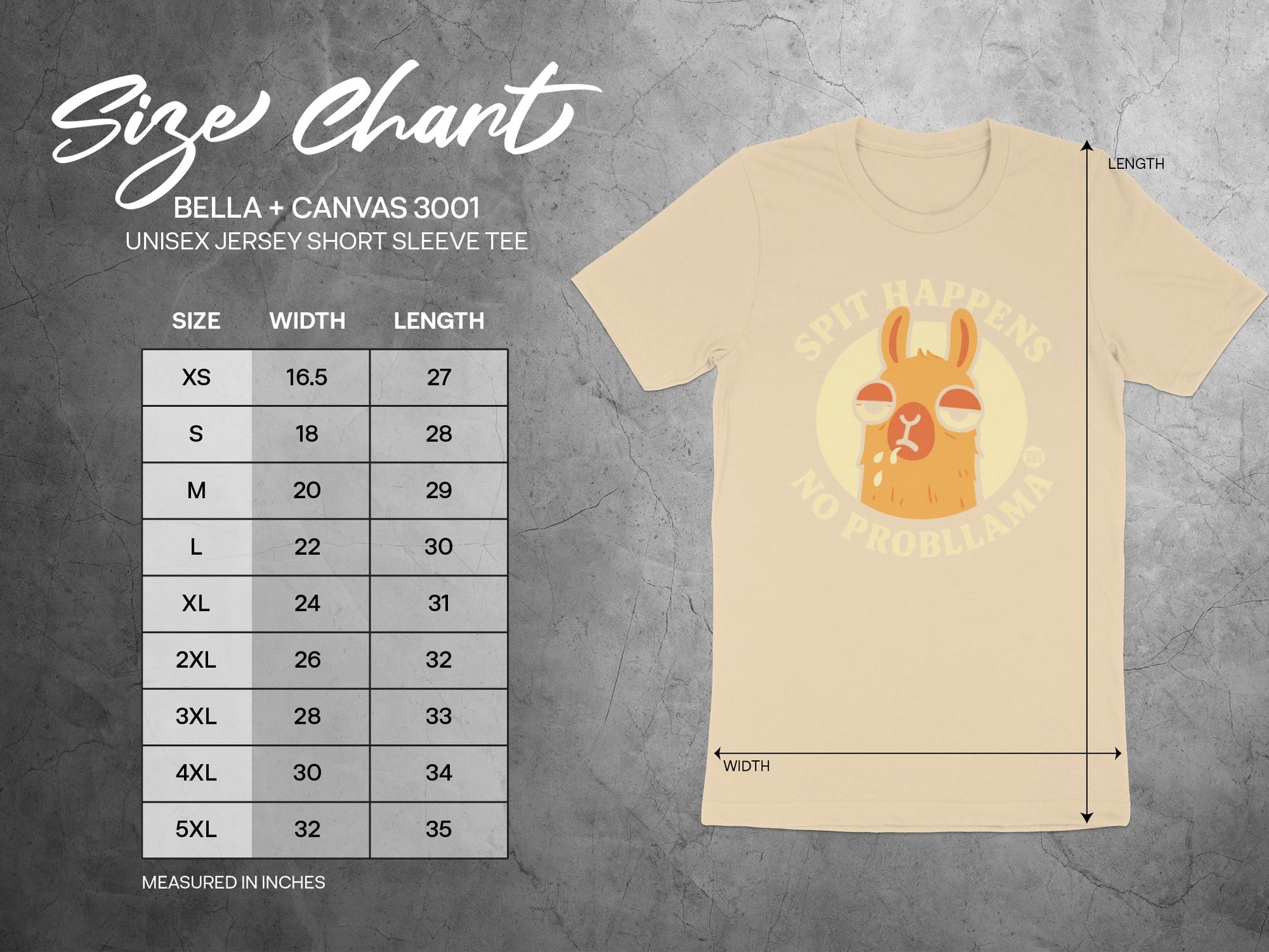 Spit Happens No Probllama Unisex Jersey Short Sleeve Tee