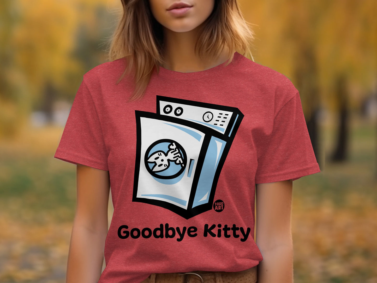 Goodbye Kitty Graphic Tee Funny T-Shirt Product