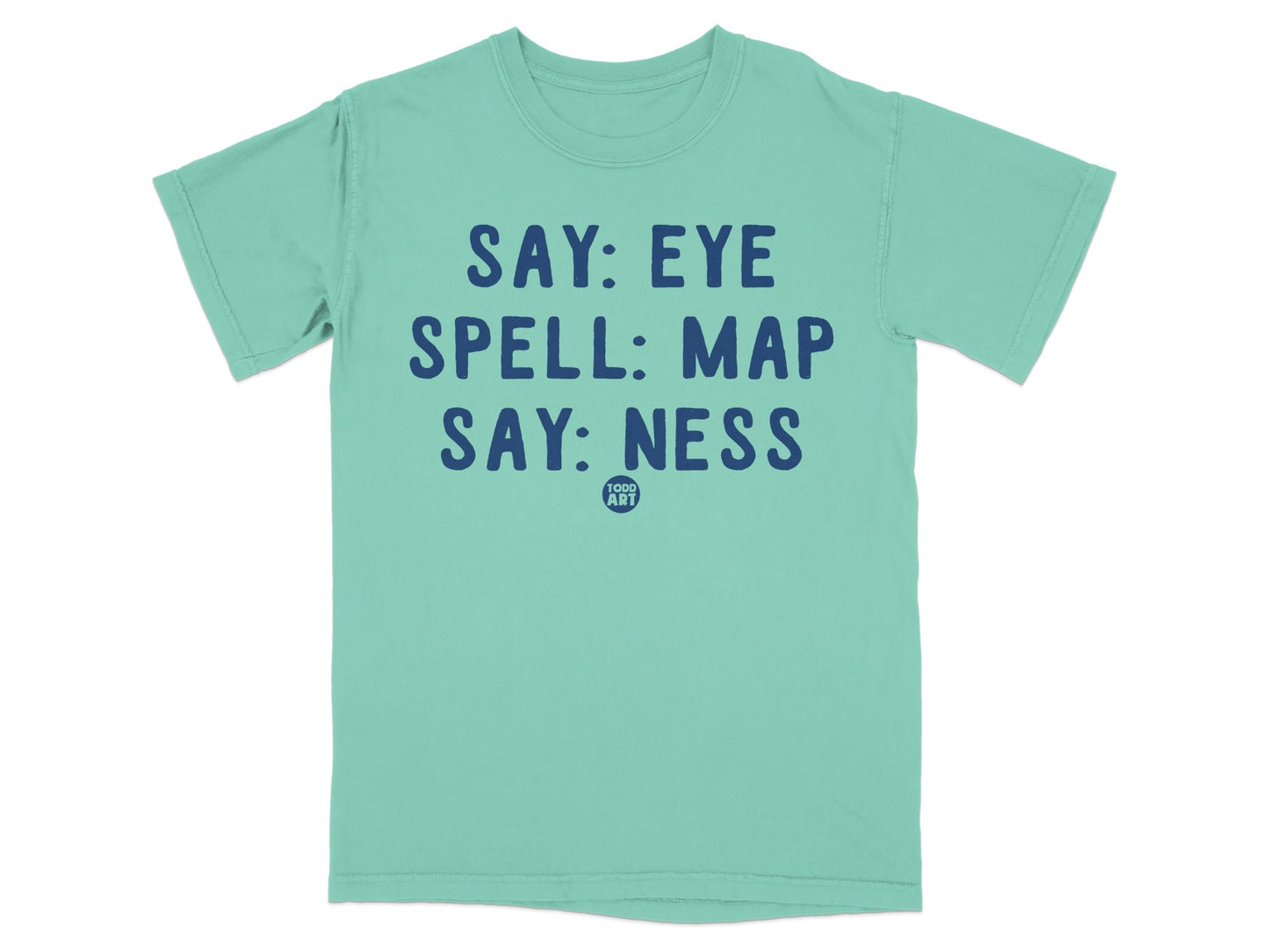 Say: Eye Spell: Map Say: Ness Graphic Shirt